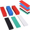 Qiimenguer 60 Pz - Distanziatori in plastica universali, piastre di supporto per finestre e porte, blocchi per vetri, piastre di supporto, distanziatori, cunei in plastica per un montaggio efficace