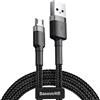 Baseus Cavo Baseus, micro USB,1m,nero-grigio [CAMKLF-BG1]