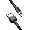 Baseus Cavo Lightning Baseus Cafule 1m Nero/Oro [CALKLF-BV1]