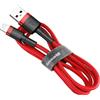 Baseus Cavo usb Baseus Cafule Usb-A/Lightning 1.5A 2m Rosso [CALKLF-C09]