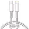 Baseus Cavo Baseus USB-C a Lightning 20W 5A PD 1m Bianco [CATLGD-02]