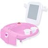 OKBABY Space - Mini Lavabo per Bambini, Si Fissa alla Vasca o al Bidet - Rosa