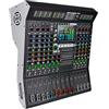 Yamnweo MD10 - Console mixer a 10 canali con 99 effetti DSP, riproduzione USB, connessione wireless, controllo EQ indipendente, ampio display LED - Mixer audio professionale per spettacoli dal vivo