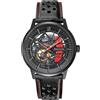 Pierre Lannier - Automatic watch Paddock - Automatic movimento dell'orologio - Spessore della cassa: 12.3 mm - Larghezza della cassa: 43 mm - Acciaio inossidabile - Noir - 5 ATM