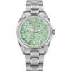 watchdives WD0003C Orologio da uomo di design originale VH31 Sweep Second orologio al quarzo 36 mm vetro zaffiro orologio da polso di lusso impermeabile 100 m, verde chiaro