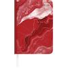Alpha Edition - Lady Journal Marble 2026 - Agenda tascabile A6 10,7 x 15,2 cm, 192 pagine, Habit-Tracker & Bucket List, elegante agenda per donne e viaggi, calendario in 4 lingue