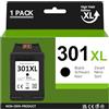 Inkwood 301 XL Nero Cartucce d'inchiostro Remanufactured per 301XL, per DeskJet 2540 2544 2549 2050a 3050a 3050 3055a per Envy 4500 4502 4504 5530 per OfficeJet 4630 46322 Stampante