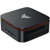 NiPoGi Pinova P1 Mini PC AMD Ryzen Embedded R2544(4C/8T, Max 3.7GHz,Migliore di 3500U/ R2514/i3-10110U)8GB DDR4,256GB SSD, 4K UHD Triplo Display (HDMI 2.0/DP 1.4/Type-C) WiFi 5 BT4.2