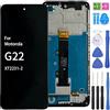 iYAiYO Schermo LCD Display Digitalizzatore Touch Screen Ricambio Compatibile con Motorola G22 XT2231-2 Schermo Completo con Cornice-Nero