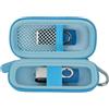 casmilee Custodia con chiavetta USB compatibile con SanDisk/per Samsung/per PNY Flash Drive, Memory Stick Thumb Drive, 16/32/128 GB, accessorio elettronico (azzurro)