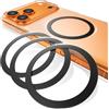 YOSH Adesivo Anello Metallo per Custodie Cellulare - [4 Pezzi], Anello Magnetico Compatibile con MagSafe Accessore