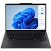 Lenovo Thinkpad T14 G5 Gen 5 14 AI Laptop Notebook, Intel Ultra 5 135U, 16 GB RAM, 512 GB M2 SSD, WUXGA 1920 x 1200 Touch screen, Windows 11 Pro, tastiera QWERTY It
