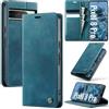 Lonjanfon Cover per Google Pixel 8 Pro 5G,Premium Pelle Custodia[Blocco RFID] Wallet Case Flip Libro con Porta Carte Slot Supporto Flip Case per Google Pixel 8 Pro,Blu verde