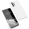 kwmobile Cover per Samsung Galaxy A52 / A52 5G / A52s 5G Custodia - Back Case per Smartphone in Silicone TPU - Protezione Gommata - bianco matt