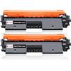 Clywenss CF230X Toner nero compatibile con HP 30X 30A CF230A Cartucce toner per HP Laserjet Pro MFP M227fdw M227fdn M227sdn M203dw M203dn M203d M203 M227d M227, confezione da 2 (con chip, 3500 pagine)