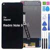 iYAiYO Schermo Display Digitalizzatore Touch Screen Ricambio Compatibile con Xiaomi Redmi Note 9 M2003J15SC, M2003J15SG, M2003J15SS Schermo Completo con Strumenti-Nero