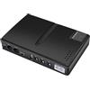 Pinafresa Alimentazione di emergenza della batteria DC UPS 5 V 9 V 12 V 855265 V per telecamera IP WiFi con presa EU, batteria intercambiabile.