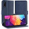 Simpeak Custodia Compatibile per Samsung Galaxy A50 A50S A30S, Cover Compatibile con Samsung A50 in Pelle Portafoglio con Supporto Flip Caso[Supporto Stand] [Chiusura Magnetica], Blu