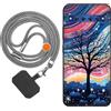 vingarshern Cover TCL 10 Plus Custodia in Silicone Sottile,TCL 10 Plus Cover Antiurto Con Motivo,TCL 10 Plus Case Silicone Con Catena/Cordino per Cellulare,Modèle*07
