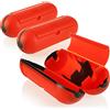 COM-FOUR® 3x Scatola di Protezione per Collegamento a Spina | Scatola di Protezione per Uso Interno ed Esterno - Capsula Protettiva per Cavo di Prolunga - Sicurezza per Spina e Presa