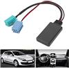 Longzhuo Cavo ausiliario per auto, adattatore per cavo ausiliario wireless per auto Bluetooth Modulo di ricambio per Clio/Espace/Kangoo