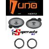 Superauto hi-fi Hertz LINEA UNO K165 K 165 KIT ALTOPARLANTI DUE VIE CASSE AUTO 165 mm + supporti casse compatibile con FORD C-Max e Focus Anteriore o Posteriore 165 cm