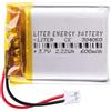 Liter energy battery Batteria 304050 LiPo 3.7V 600mAh 2.22Wh Ricaricabile Connettore PH2.0 (JST-PHR-02) Tipo B Litio: Assicurarsi che la polarità del dispositivo corrisponda 52x40x3mm (PH2|600mAh|304050)