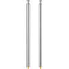 CHUNCHEN 2 Pezzi M3 Filetto Maschio Antenna Radio FM AM Telescopica 7 Sezioni 95.9CM/37.76Pollici Antenna Telescopica Portatile di Ricambio per TV Ricevitore Radio AM FM Auto di Gioco