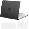 MOSISO Custodia Compatibile con MacBook Neo 13 pollici Cover A3404 2026 con chip A18 Pro, per MacBook Neo 13'' display Liquid Retina Case&Copritastiera&Pellicola, Nero