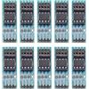 Senzooe 10 moduli di memoria AT24C01 AT24C02 AT24C04 AT24C08 AT24C16 AT24C32 AT24C64 AT24C128 AT24C256 EEPROM (AT24C256)