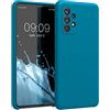 kwmobile Cover per Samsung Galaxy A52 / A52 5G / A52s 5G Custodia - Back Case per Smartphone in Silicone TPU - Protezione Gommata - blu indaco