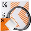 K&F CONCEPT Filtro Anello Adattatore 52-82mm Anello da Filtro Step-Up