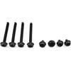 XSPC 6-32UNC, Set vite radiatore, Nero