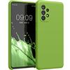 kwmobile Cover per Samsung Galaxy A52 / A52 5G / A52s 5G Custodia - Back Case per Smartphone in Silicone TPU - Protezione Gommata - oliva verde
