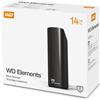 Western Digital WD Elements Desktop 14TB Hard Disk Esterno 3.5 USB3.0 Backup PC