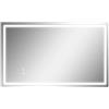 HOMCOM Specchio Bagno con Luci LED Regolabili a 3 Colori 100x3x60 cm