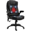 Vinsetto Poltrona Massaggiante da Ufficio con Riscaldamento 67x74x116cm