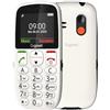 GIGASET GL395 TELEFONO CELLULARE SENIOR SIM SINGOLA DISPLAY 2.2 BIANCO