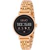 Liu Jo Luxury Smartwatch LIU JO LUXURY GLAM SWLJ158 Bracciale Acciaio Rosè Touchscreen