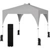 Outsunny Gazebo 3 x 3 m Pieghevole con Montaggio Facile a Pulsante