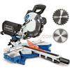 scheppach TRONCATRICE RADIALE LEGNO SCHEPPACH HM216 2000 W SEGA CIRCOLARE ø 216 LASER