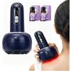Generico Massaggiatore Anticellulite Vacuum, Massaggiatore Anticellulite Riduttore Potente, Dispositivo Rassodante Anticellulite, Portatile Ricarica USB-C, per Addome, Vita, Braccia e Gambe (Blu)
