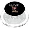 Smart Donkey Glasses Funny Animal Humor Smart Donkey Glasses Funny Animal Meme Citazione PopSockets PopGrip per MagSafe