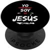 Catholic Faith Hispanic Religious Belief Jesus Christ Cross Bible Verse Sayings Christian Devotion PopSockets PopGrip Adesivo