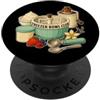 Jimbeels Freezer Bowl Club Dessert Freddo Cucina Frutti PopSockets PopGrip Adesivo
