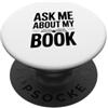 Fraxoweb Chiedimi del mio libro PopSockets PopGrip Adesivo