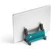 Durable Supporto per laptop VERICAL EFFECT, realizzato con il 60% di feltro in PET riciclato, supporto con scomparto per smartphone/tablet, petrolio/verde scuro, 508032