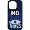 Evil Eye Aura Custodia per iPhone 15 Pro No bad vibes Evil Eye Calm Aura Blue Eye