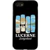 Lucerne Alpine Travel Souvenirs Custodia per iPhone SE (2020) / 7/8 Viaggiatore Lucerna Svizzera Alpi Souvenir