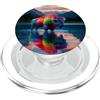 Buffalo Bison Watercolor Art Paint Buffalo American Bison Western Watercolor PopSockets PopGrip per MagSafe